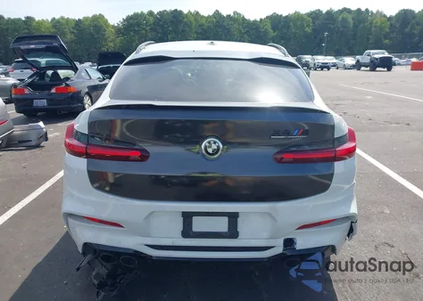 2021 BMW X4 M z USA, uszkodzony, nr VIN 5YMUJ0C0XM9H58840